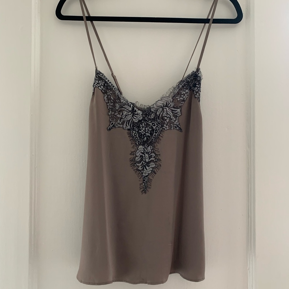 BNWT CAMI NYC GISELE PEWTER